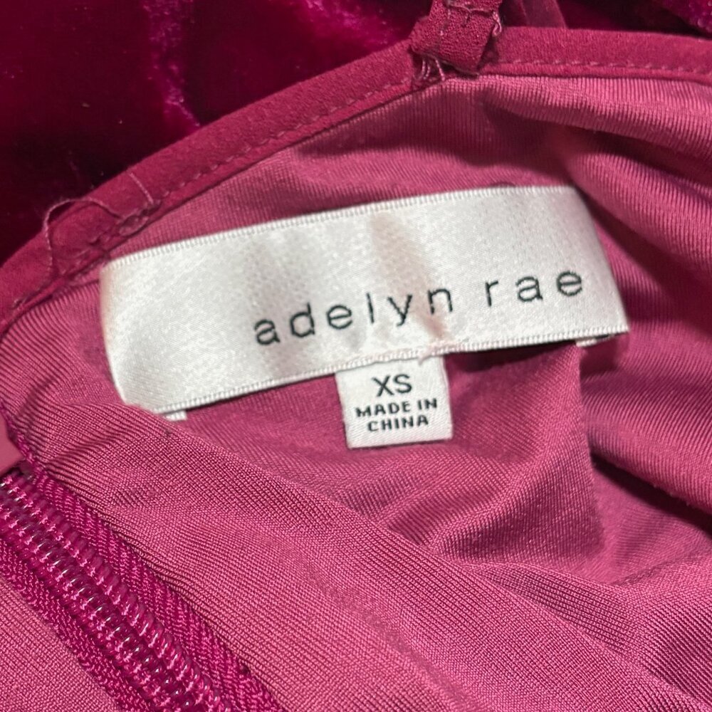 Adelyn Rae Velvet Dress - Picture 3 of 3